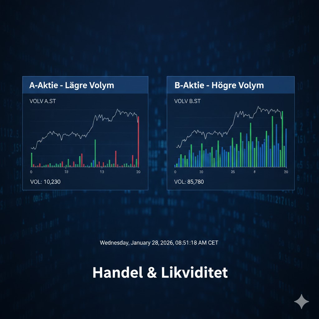 skillnad på a och b aktier